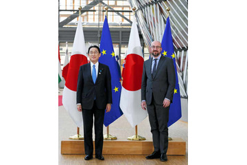 首相、EU首脳と連携確認 画像