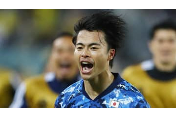 英雄になった三笘薫「ダフり気味だった」 オーストラリア戦後の一問一答 画像