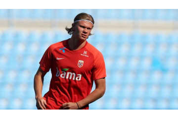 W杯に出ない怪物ホーラン、代表戦での「えぐすぎ鬼ゴール」がこれ 画像