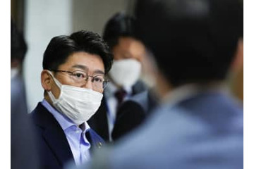 北朝鮮、弾道ミサイル発射 画像