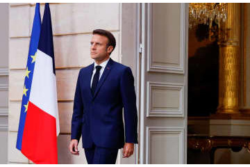 マクロン仏大統領が再任 画像