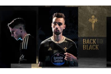 セルタ、2022-23新アウェイユニフォーム発表！待望の「漆黒ユニ」復活 画像
