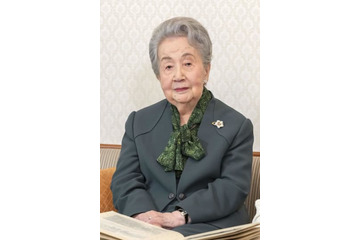 三笠宮妃百合子さま99歳 画像