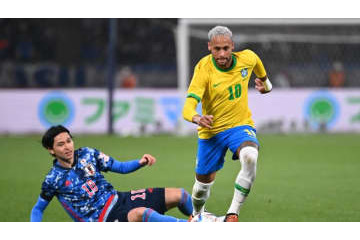 日本代表、ネイマールへのファウルはやりすぎ？ブラジル代表監督が苦言 画像