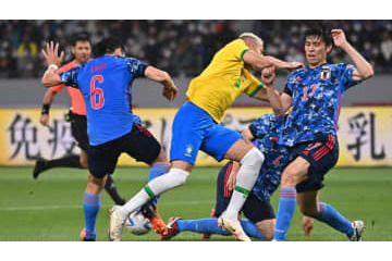 日本代表のファウルは暴力的？元Jリーガーのブラジル代表サンパイオも指摘 画像