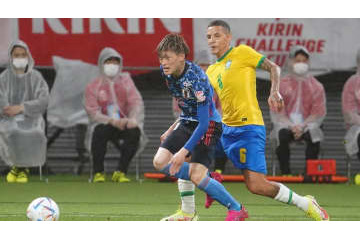 古橋亨梧が欧州サッカーやブラジル戦で感じた「ちょっとの差」 画像