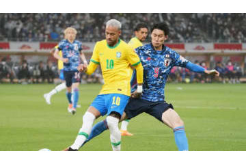 ネイマールも“意外”…鎌田が実感した世界一ブラジル「カルテット」のすごさ 画像