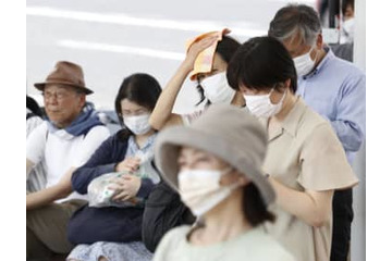 気温上昇、40地点超が猛暑日 画像