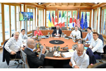 G7首脳、食料危機で結束 画像