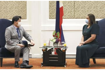 林外相、比周辺海域の安保で協力 画像