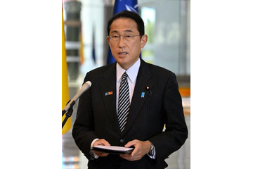 首相「支持獲得へ政策訴える」 画像