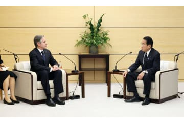 首相「安倍氏の遺志継ぐ」 画像