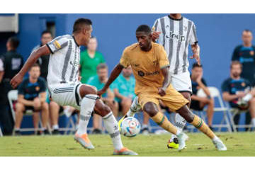 バルサ残留のデンベレ、ユヴェントスを切り裂いた「衝撃超ゴール」がこれ 画像