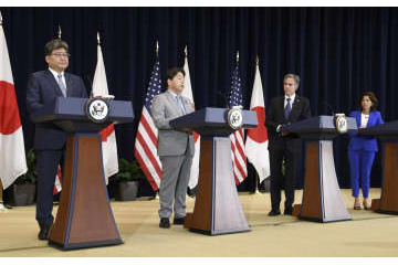 日米、半導体軸に経済安保 画像
