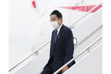首相、NPTで米国到着 画像