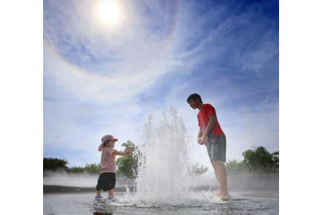 猛暑225地点、39度超も 画像