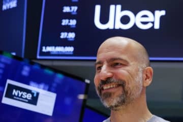 米ウーバー、利用額が最高 画像