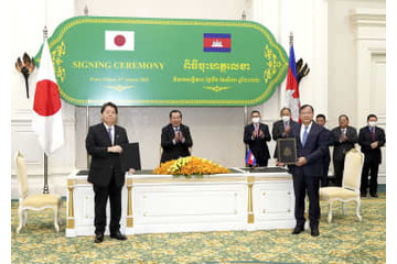 カンボジアの港拡張事業を支援 画像