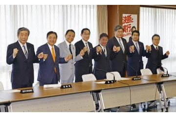 首相、自民挙党態勢に重点 画像