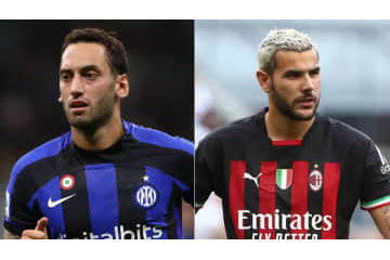 インテルMFチャルハノール、ミランDFテオとの握手拒否…テオは頭はたく 画像