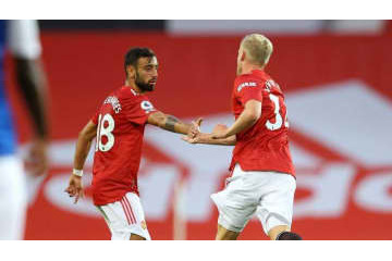 アントニーも！「ユナイテッドのデビュー戦でゴールした18名の選手」 画像