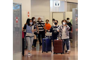 水際対策緩和を帰国客歓迎 画像