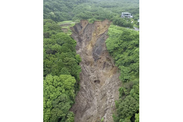 水多い土地に不適切な盛り土 画像