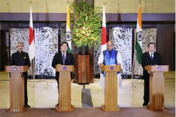 インドと海洋安保で協力深化 画像