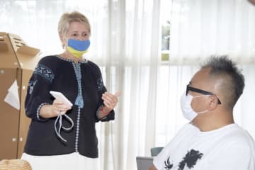石巻の被災校舎で命の大切さ訴え 画像
