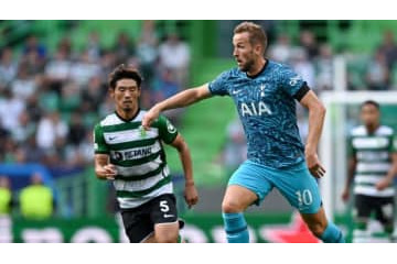 守田英正はワースト採点…スポルティング、CLトッテナム戦で劇的勝利 画像