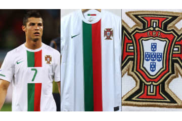 ポルトガル代表、“歴史を着る”国旗ストライプ！今こそ推したい「懐かしユニフォーム」 画像