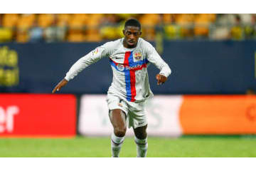 バルサFWデンベレ、父になる！娘誕生に付き添い、ほぼ寝ずに強行出場 画像