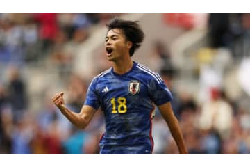 「三笘薫が日本代表戦でスーパーゴールだ！」ブライトン紙もザワつく 画像