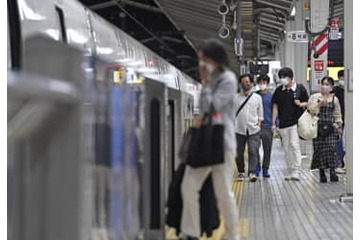 東京駅、列車ホテルで乗客一夜 画像