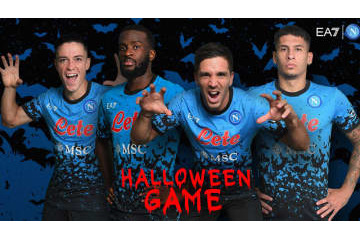コウモリびっしり！ナポリが「ハロウィンを祝う」スペシャルユニフォームを発表 画像