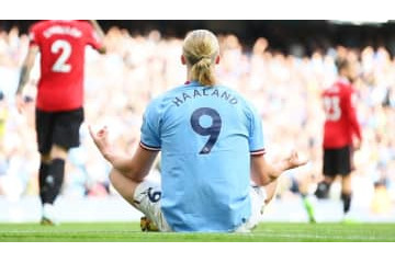 ハーランド、ユナイテッド戦で大爆発！父親と因縁ロイ・キーンの「超接近」に現地ザワつく 画像