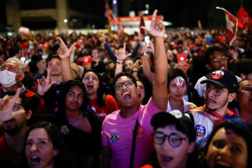 ブラジル大統領選、決選投票へ 画像