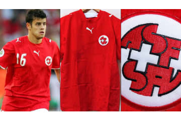 スイス代表、ドイツW杯“悲運の敗退” 今こそ推したい「懐かしユニフォーム」 画像