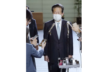 公明代表、細田議長はよく説明を 画像