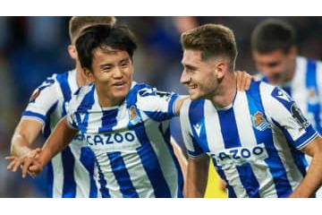 久保建英、珍しく「頭で」盟友にアシスト！途中出場で貢献 画像