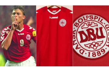 デンマーク代表、“前ヒュンメル”最終ユニ！いま推したい「懐かしユニフォーム」 画像