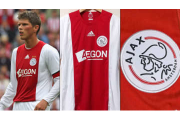 名門アヤックス、“胸ロゴ変更”の衝撃！いま推したい「懐かしユニフォーム」 画像