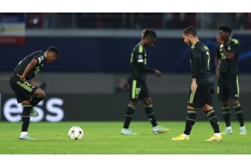 王者レアル、CLで今季初敗戦…史上初となるまさかの失点記録も 画像