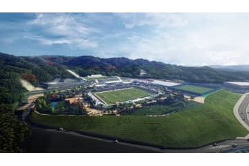 2023シーズンから使用予定！FC今治の新スタ「里山スタジアム」は今こんな感じ 画像