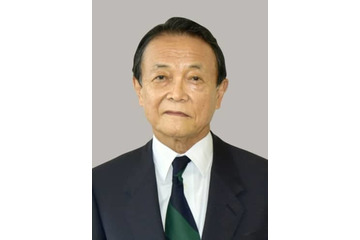 自民党の麻生副総裁、2日に訪韓 画像