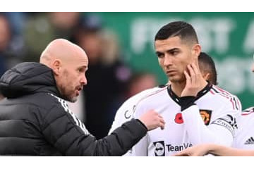 ロナウド、退団覚悟の爆弾発言！「テンハフ監督は尊敬してない」などとぶちまける 画像