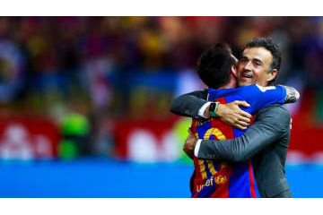 メッシ、ルイス・エンリケ監督とケンカしたと明かす　その理由は 画像