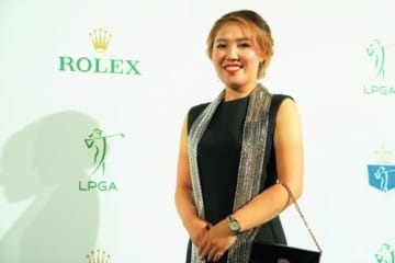 古江彩佳が「キラキラ」の時計を身に付けて…　初優勝者らを祝う表彰式『ロレックスLPGAアワード』に出席 画像