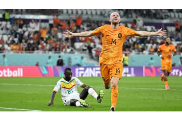 オランダ代表、W杯初戦に勝利！難敵セネガルを0-2で下す 画像