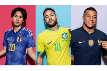 日本代表の順位がすごい！海外サイトが選ぶ「2022W杯最強ユニフォーム11着」 画像